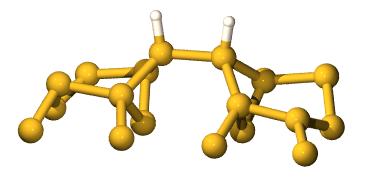 Starting point: a hydrogenated dimer