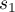 \(s_1\)
