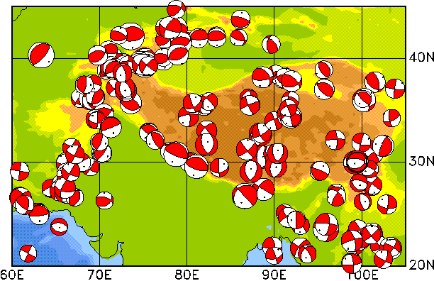 tibet mechanism map
