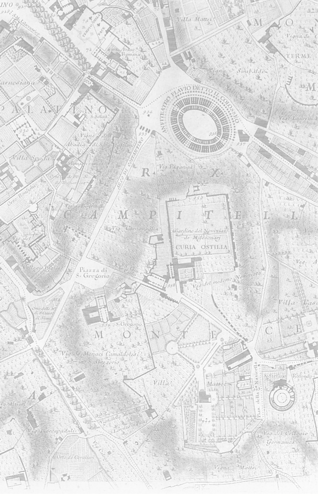 Map of Rome, detail