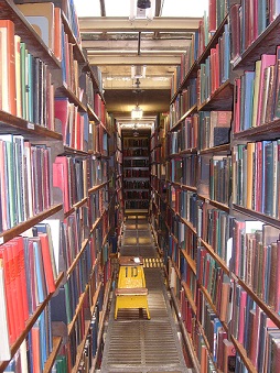 Shelves at the London Library