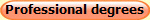 Professional degrees