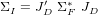      &prime;  &lowast;
&Sigma;I = JD &Sigma;F JD
