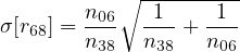            ∘---------
σ[r68] = n06-  -1-+ -1-
        n38   n38  n06
