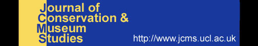 Journal
of
Conservation & Museum Studies